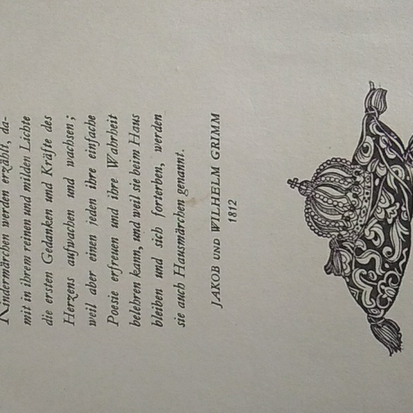 📚 Vintage Grimm’s Fairy Tales Kinder-Und Hausmärchen 📚VNVC - Picture 7 of 17